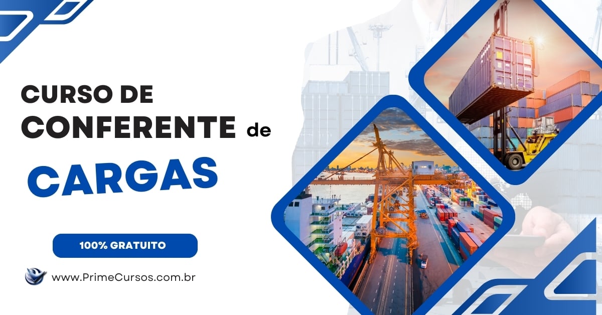 Curso Grátis de Conferente de Cargas Curso de Conferente de Cargas