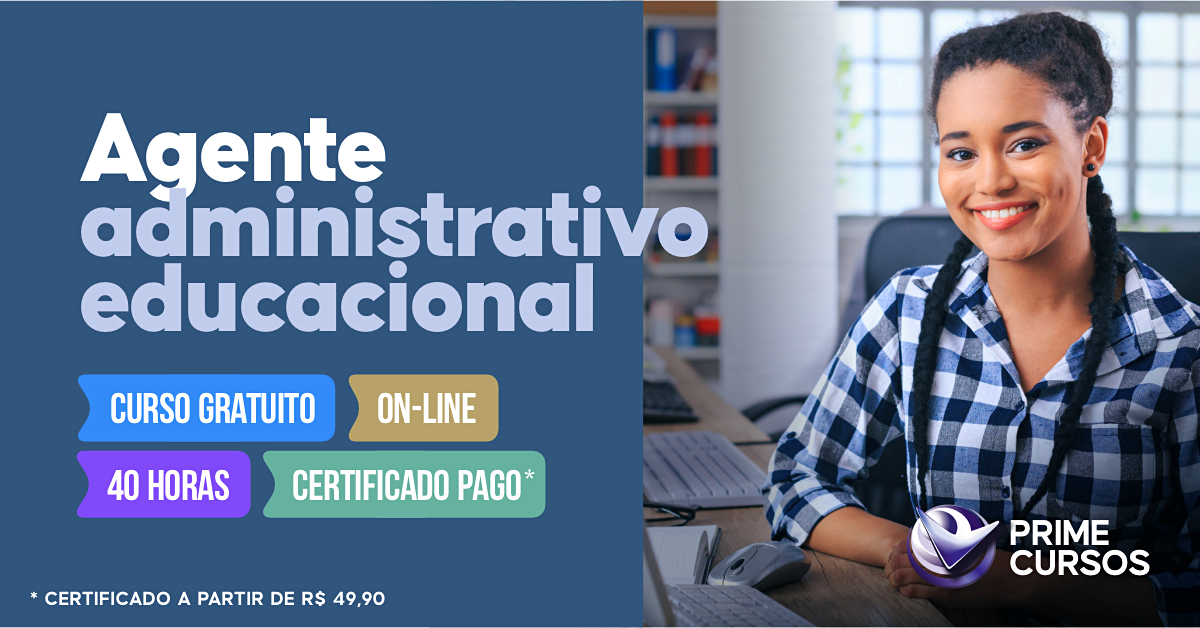 Curso de Agente Administrativo Educacional
