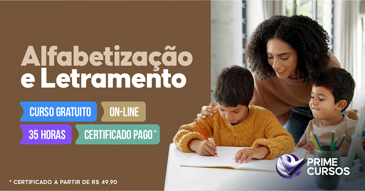 Curso de Alfabetização e Letramento