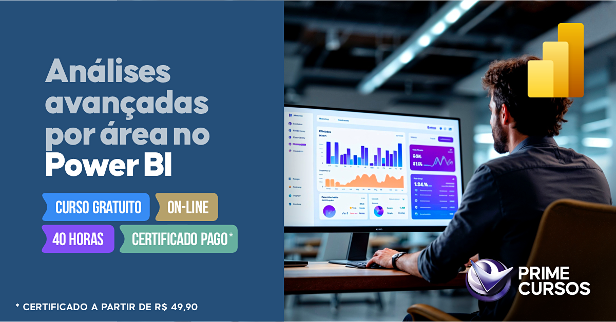 Curso de Análises Avançadas por Área no Power BI