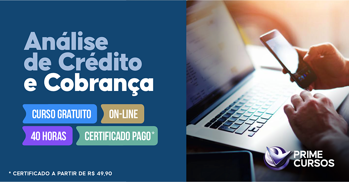 Curso de Análise de Crédito e Cobrança