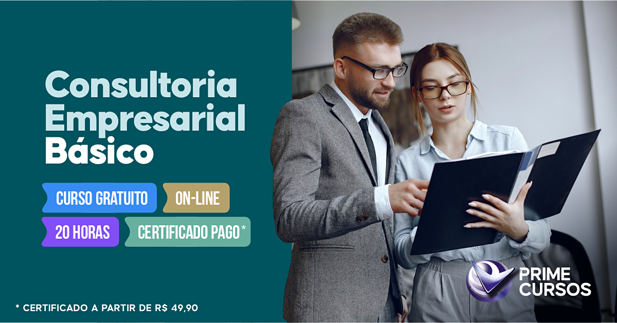 Curso Grátis de Consultoria Empresarial Básico Curso de Consultoria Empresarial Básico