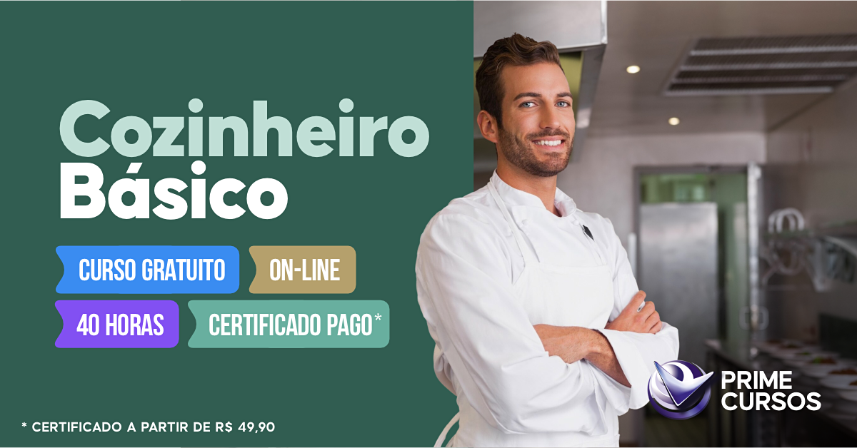 Curso de Cozinheiro Básico