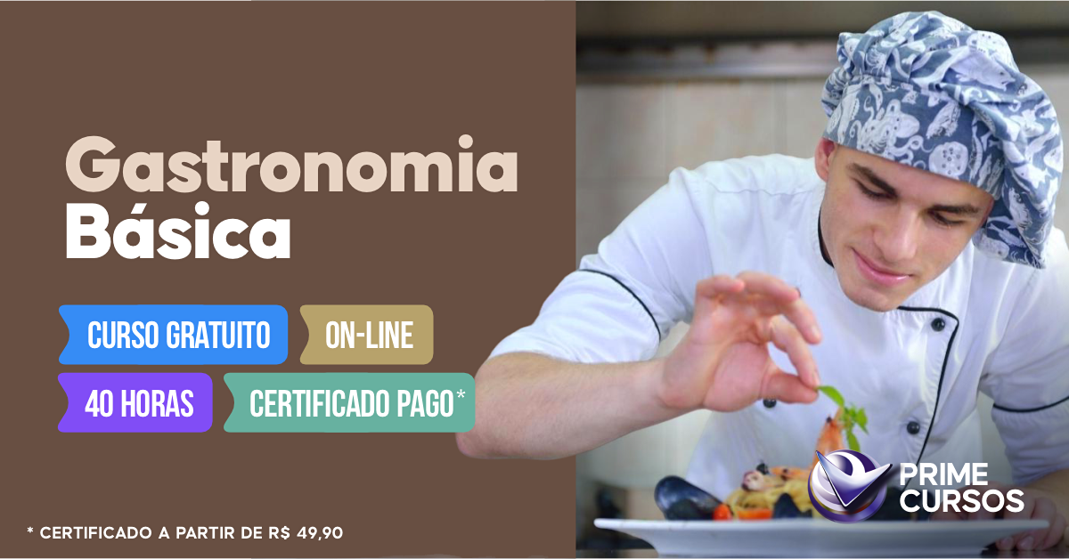 Curso de Gastronomia Básica