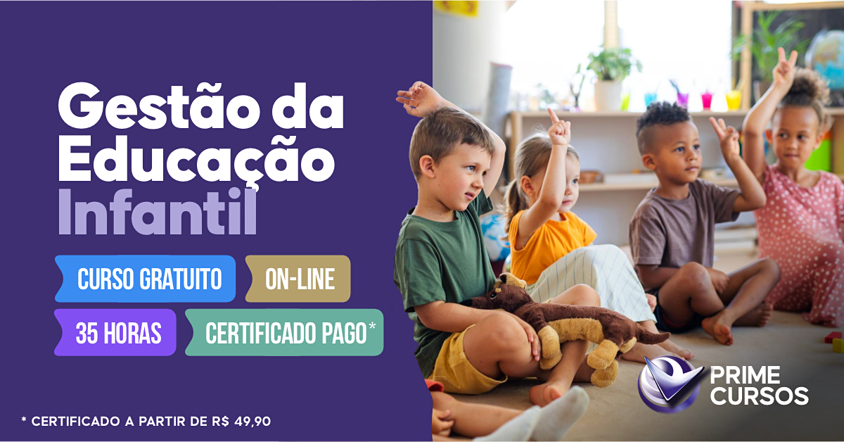 Curso de Gestão da Educação Infantil