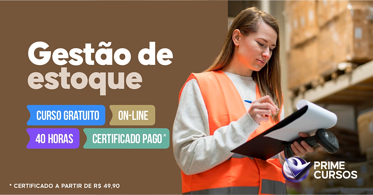 Curso de Gestão de Estoques