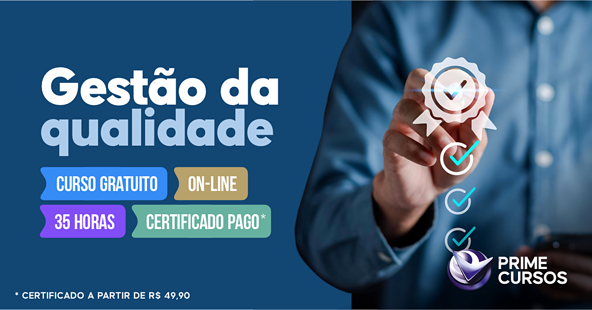 Curso de Gestão da Qualidade 