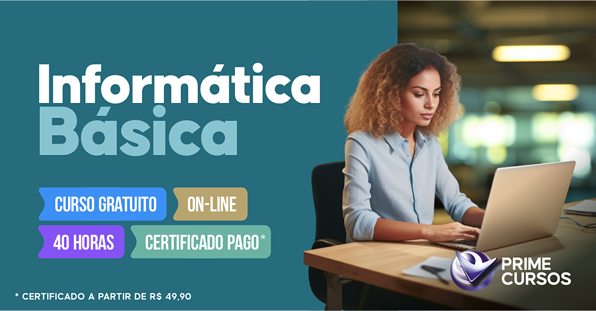 Curso Grátis de Informática Básica Curso Grátis de Informática Básica