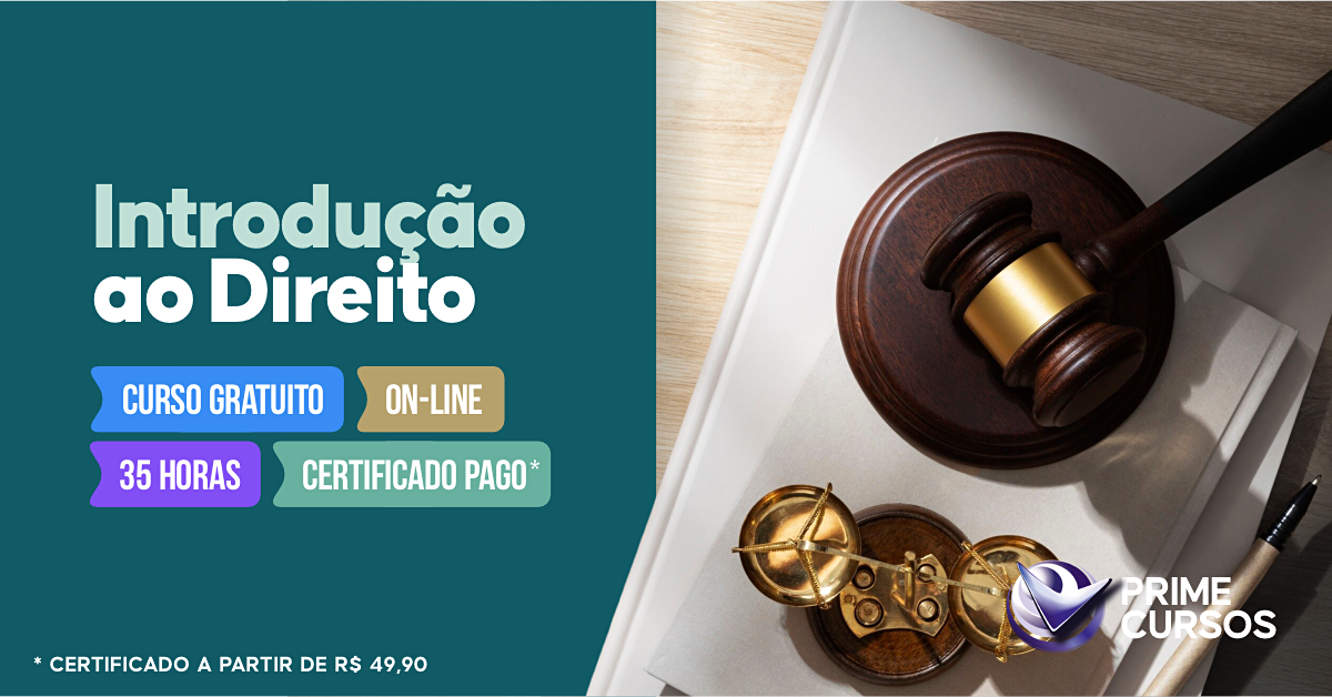 Curso grátis de introdução ao direito Curso de introdução ao direito