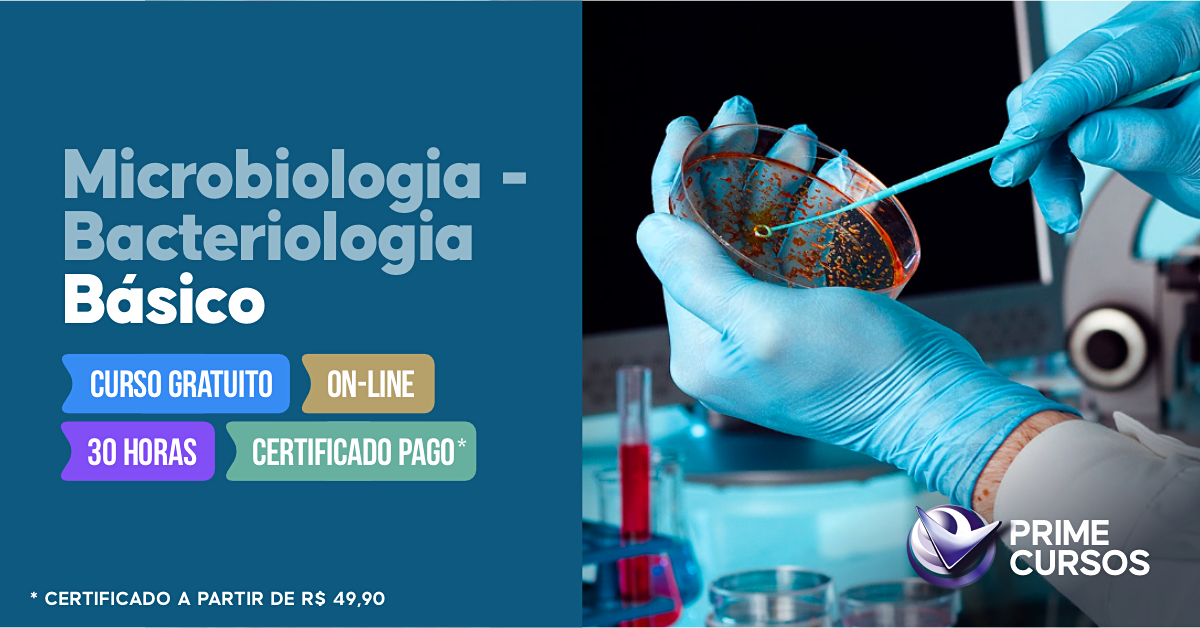 Curso de Microbiologia - Bacteriologia Básico