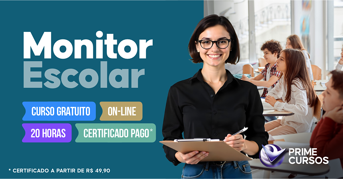 Curso de Monitor Escolar