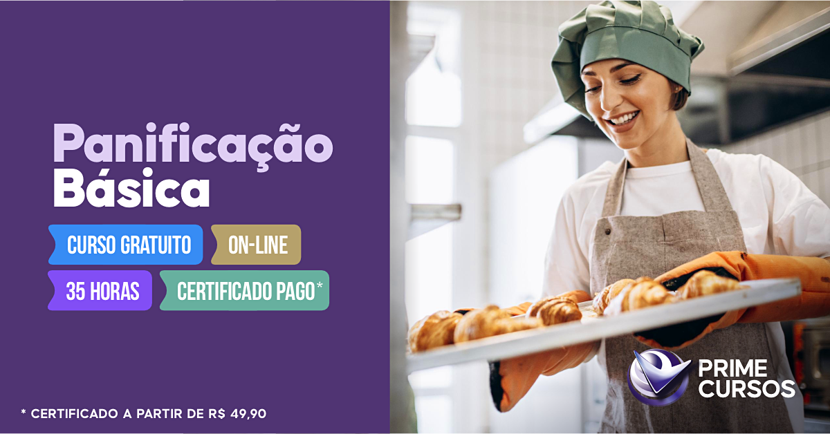 Curso de panificação básica