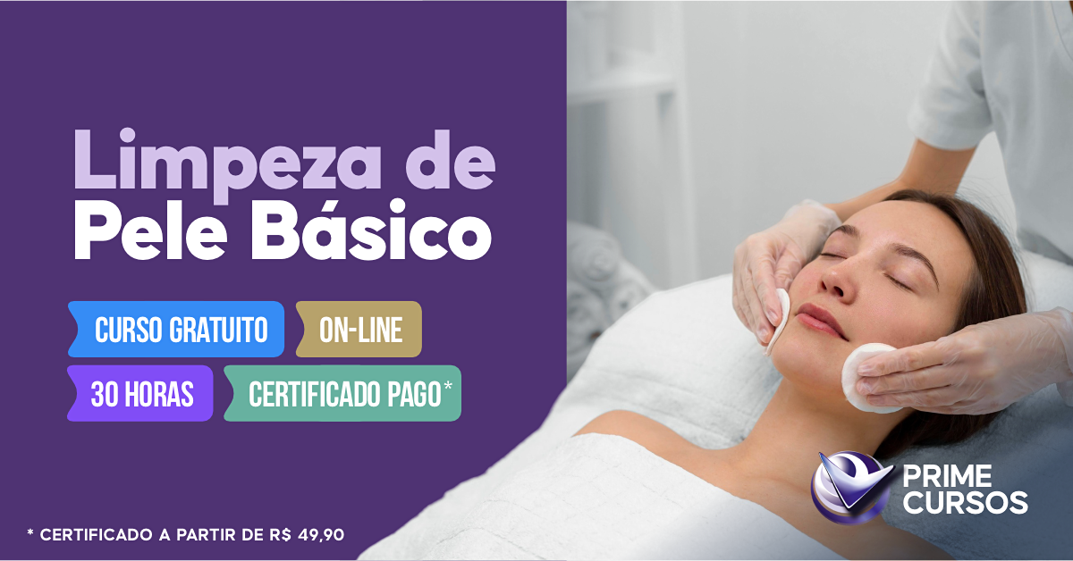 Curso de Limpeza de Pele Básico