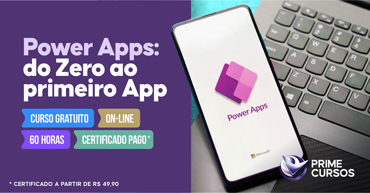 Curso de Power Apps: Do Zero ao Primeiro App