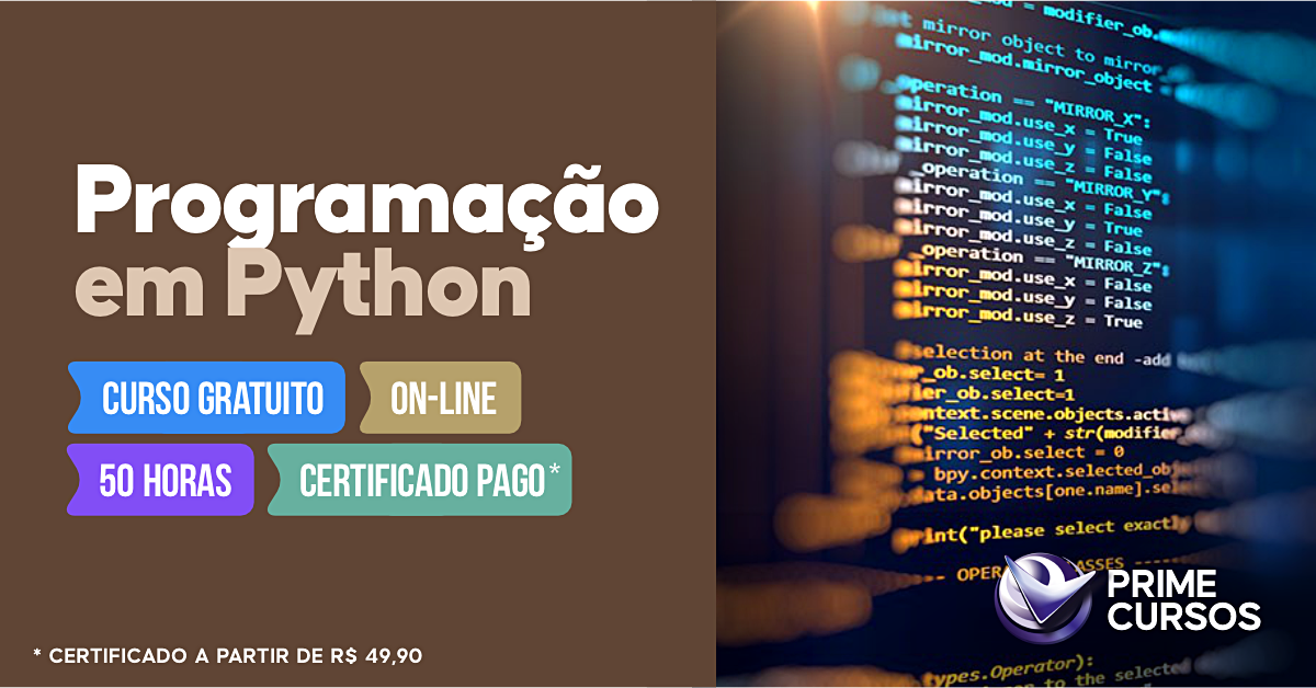 Curso de Programação em Python Básico 