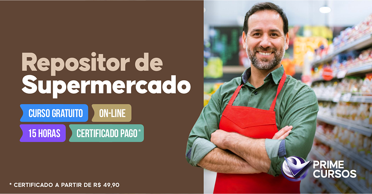 Curso de Repositor de Supermercado