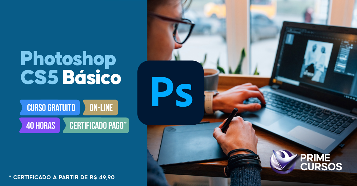 Curso Grátis de Photoshop CS5 Básico Curso de Photoshop CS5 Básico