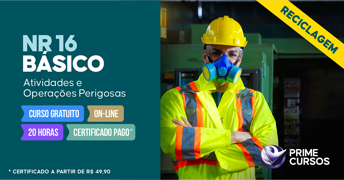 Curso da norma NR 16 Básico - Atividades e Operações Perigosas (2015)