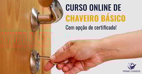 Curso Grátis de Chaveiro Básico Curso Grátis de Chaveiro Básico