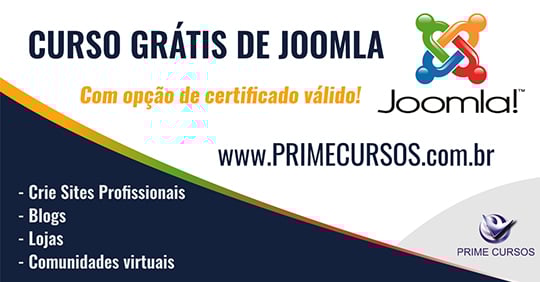 Curso Grátis de Joomla básico Curso Grátis de Joomla básico