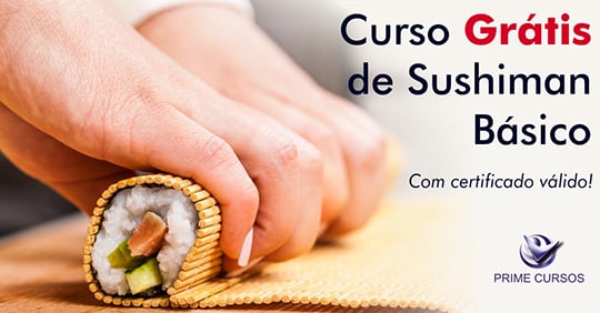 Curso grátis de Sushiman básico Curso grátis de Sushiman básico