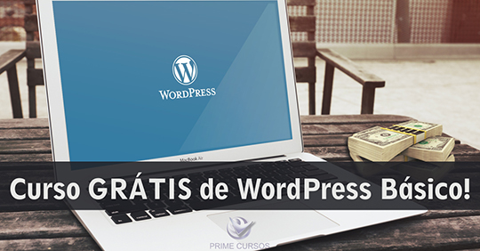 Curso Grátis de Wordpress Básico Curso Grátis de Wordpress Básico