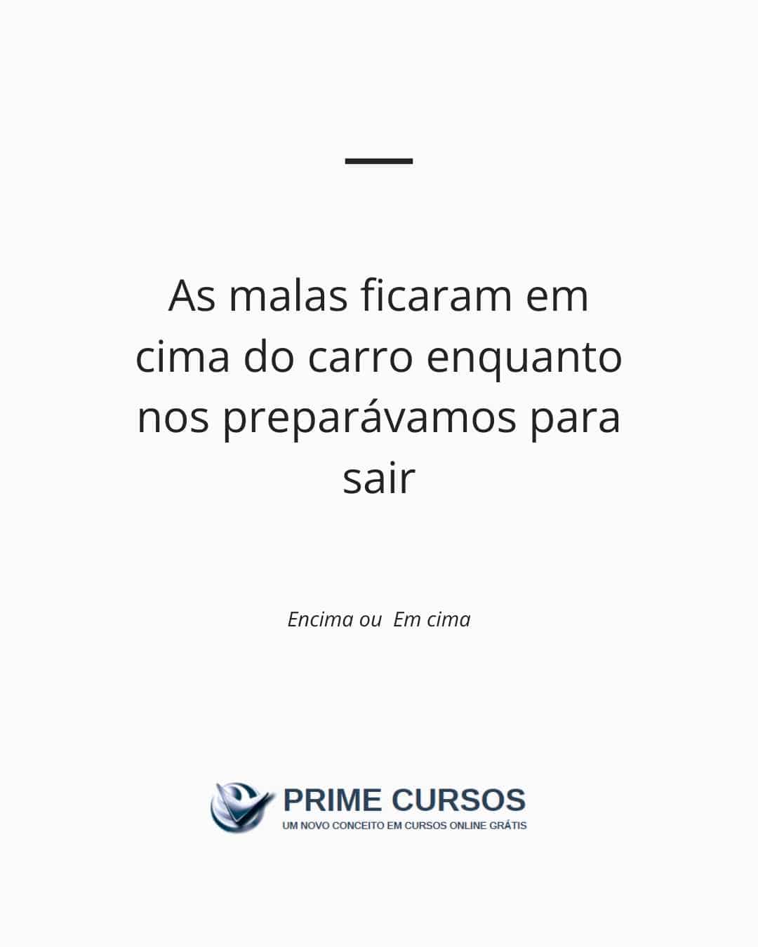 malas em cima carro canva