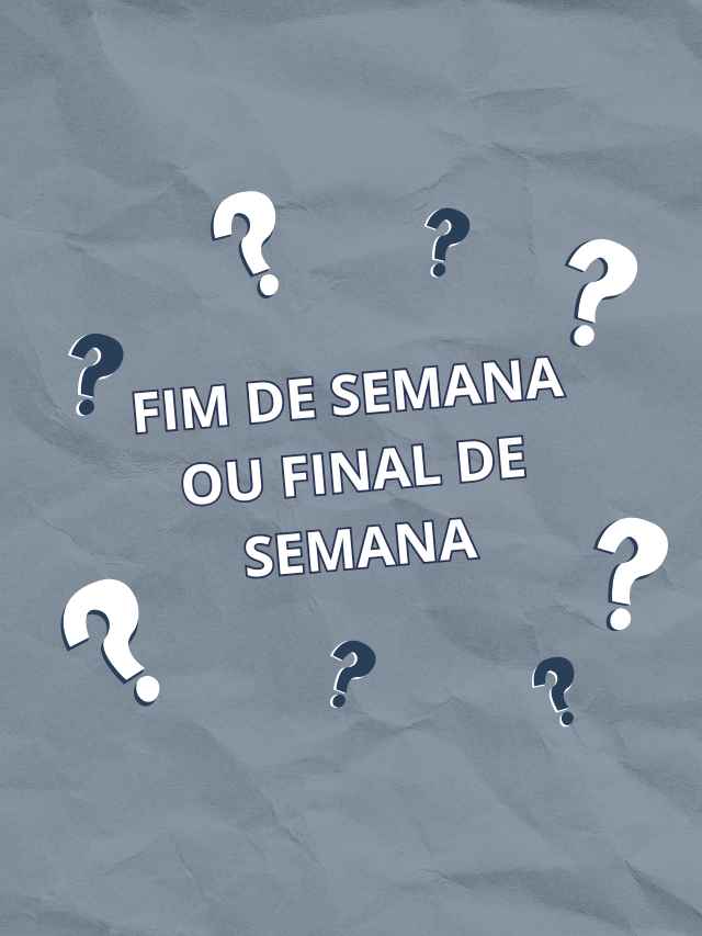cropped fim de semana ou final de semana canva