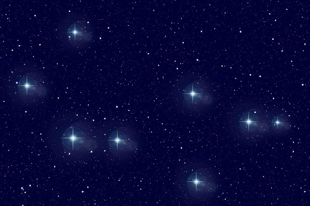 estrelas no céu