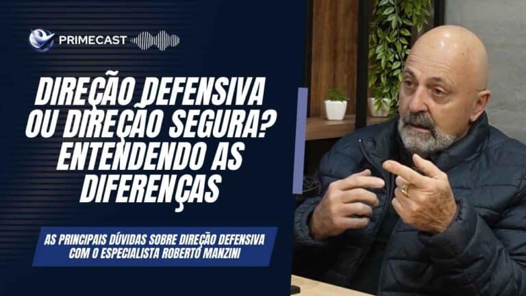 Roberto Manzini falando sobre os tipos de direção defensiva.