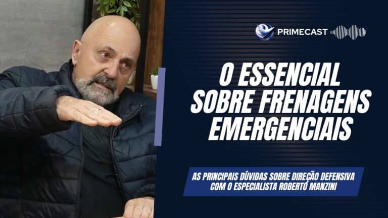 Roberto Manzini falando sobre ABS e frenagens emergenciais.