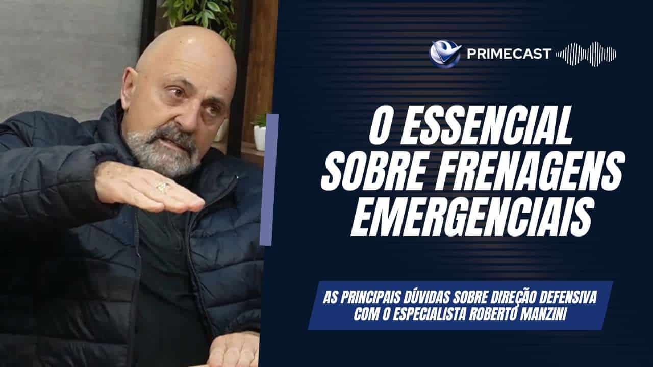 Roberto Manzini falando sobre ABS e frenagens emergenciais.