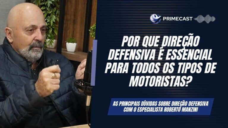 Roberto Manzini falando sobre o porquê da direção defensiva ser essencial para todos os motoristas.