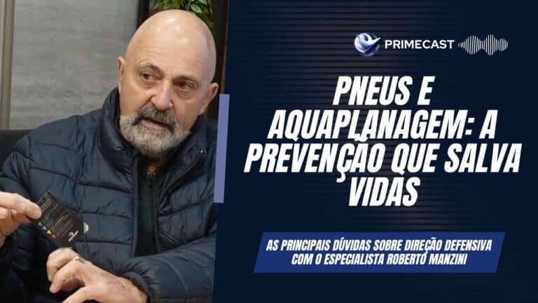 Roberto Manzini no Primecast #2 falando sobre a profundidade dos sulcos nos pneus.